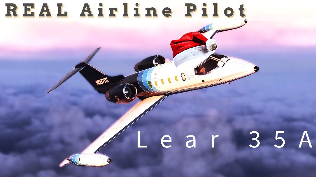 Taming the Learjet | Lear 35a | A Missile With Wings | Real Airline Pilot | #flysimware #msfs2024