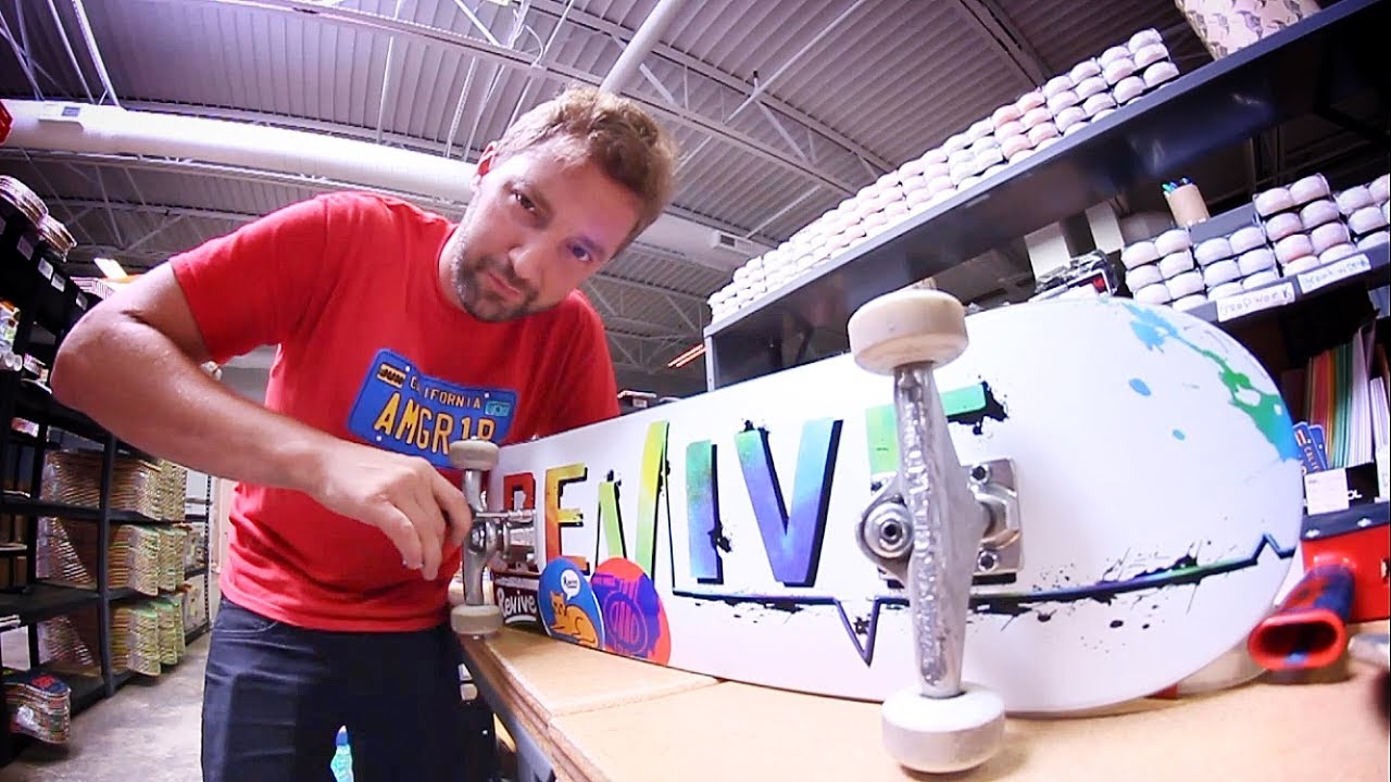 Picking Out My Friend's Skateboard! | Andy Schrock