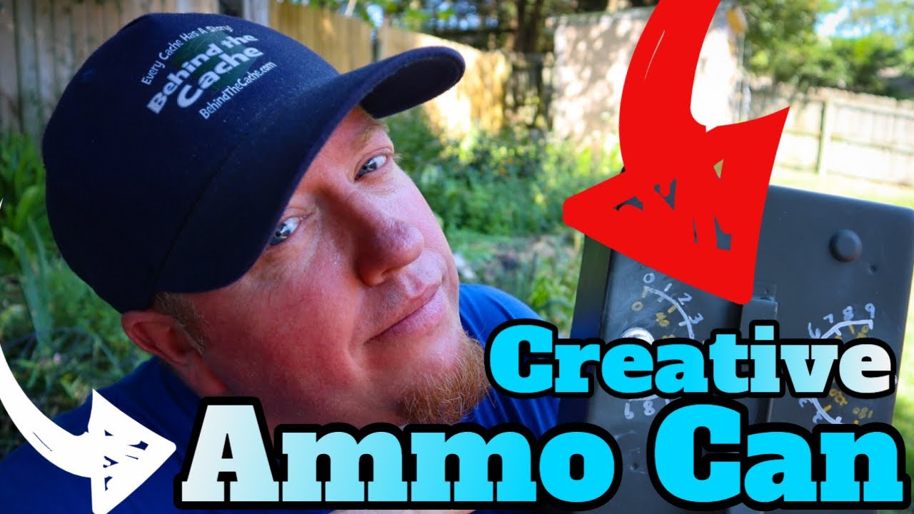 Simple Creative Ammo Can Cache You Can Make (GCNW)