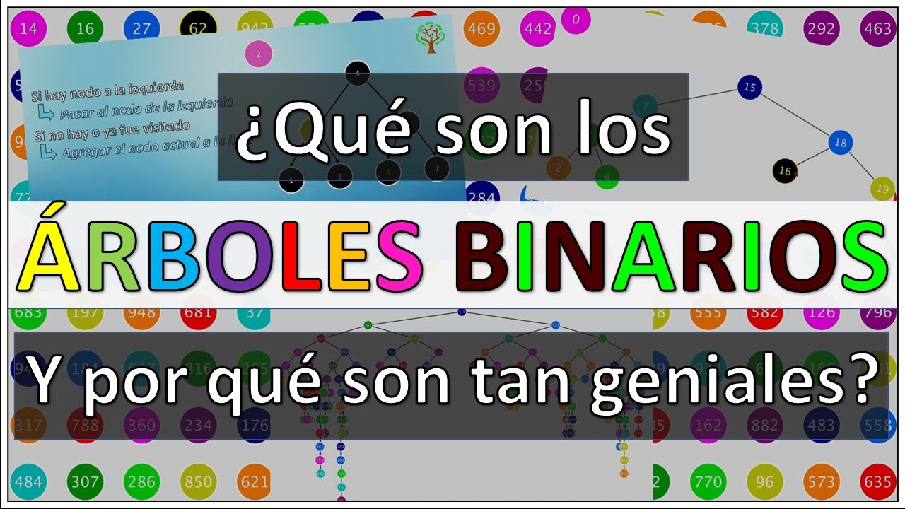 &iquest;Qu&eacute; son los &Aacute;RBOLES BINARIOS y por qu&eacute; son tan geniales?