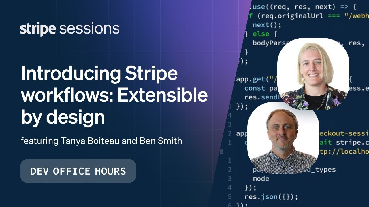 Introducing Stripe workflows: Extensible by design