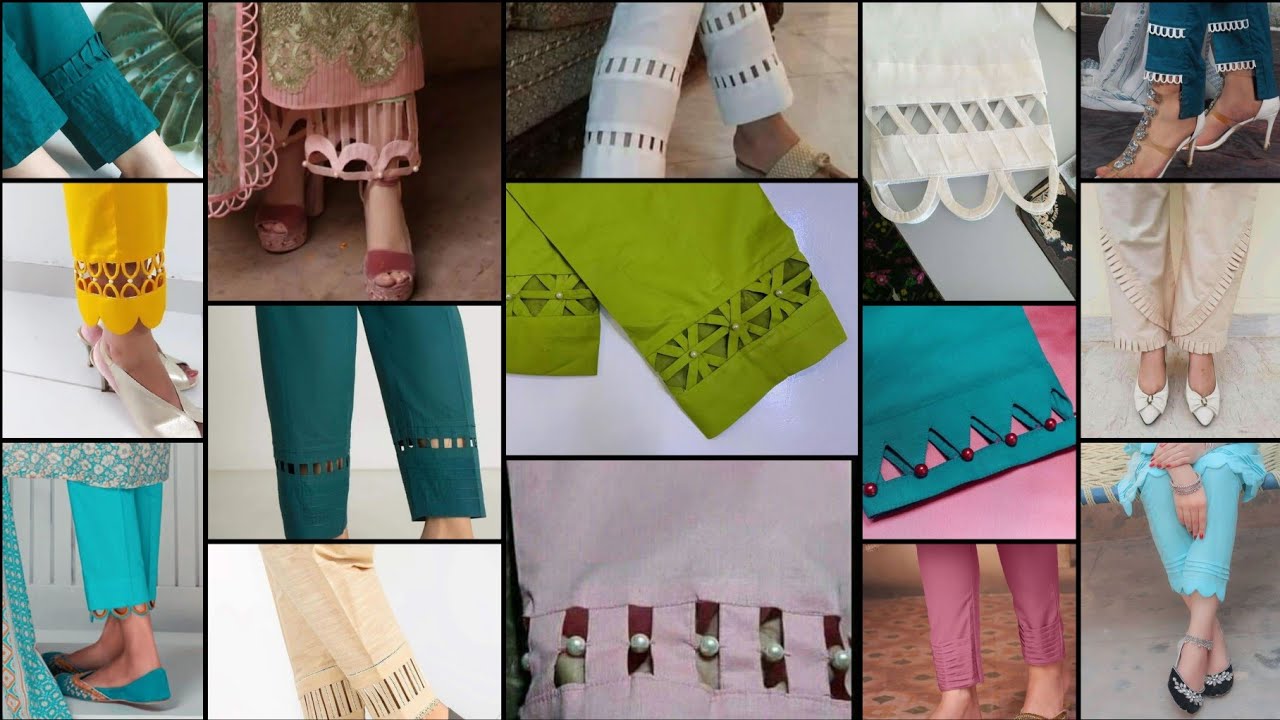100+ Trendy & Beautiful plazo/pant Design Ideas||
