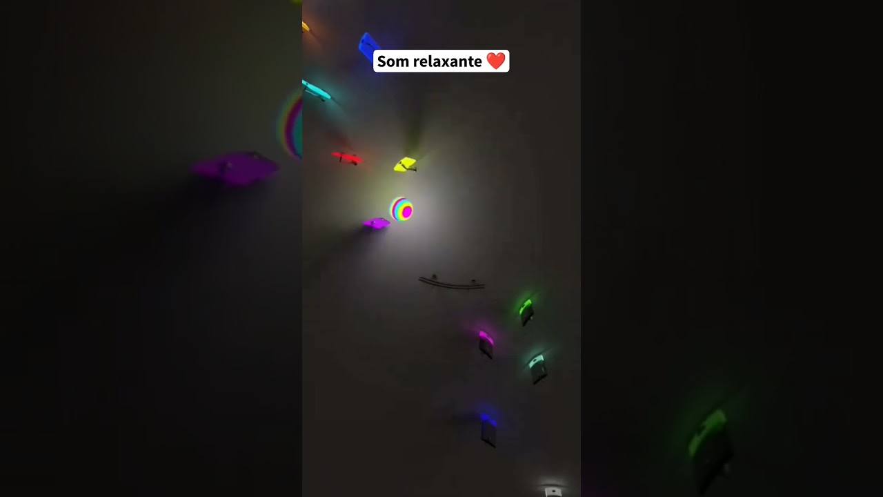 Som relaxante com bolinha colorida ❤️...