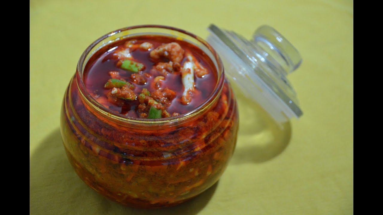 Mixed Vegetable Pickle | Instant Spicy Mixed Vegetable Pickle