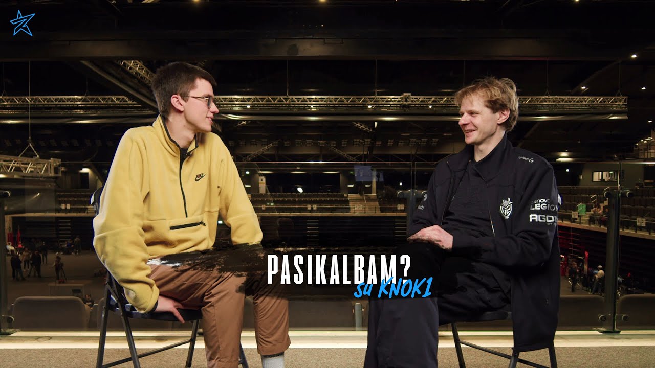 Pasikalbam #3 su Knok1 | Kaip tapti G2 vadybininku ir balansuoti asmeninį laiką su darbu