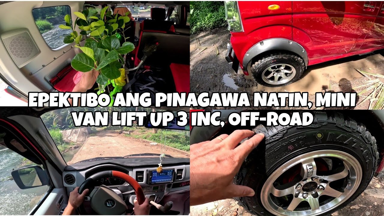 EPEKTIBO SA FARMING ANG PINAGAWA NATIN, MINI VAN LIFT UP 3 INC,OFF-ROAD CONCEPT.