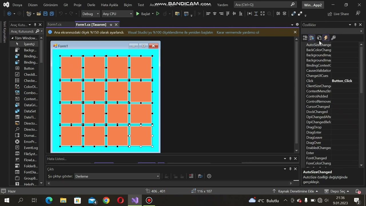 C# DA HAFIZA OYUNU YAPIMI