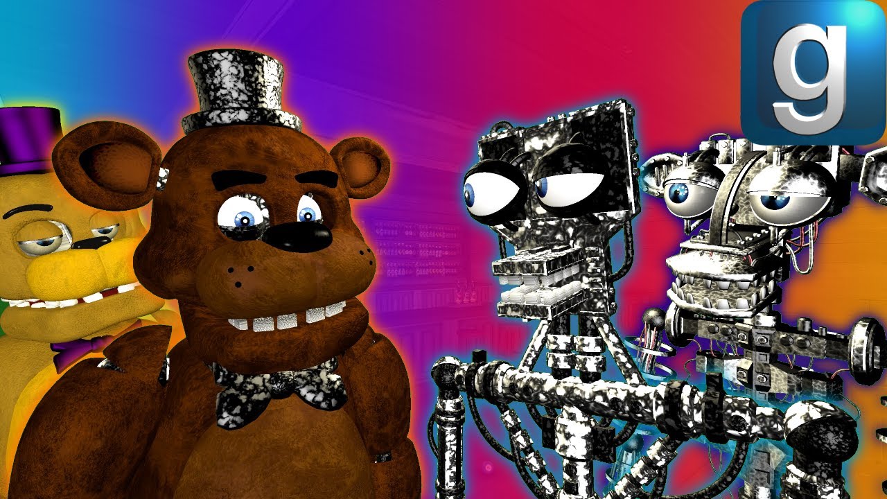 Gmod FNAF | Фредди находит Эндосов!