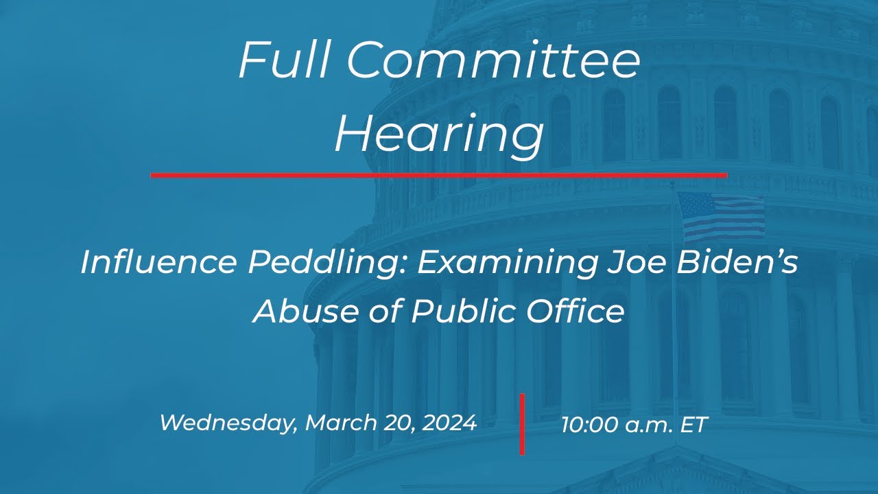 Influence Peddling: Examining Joe Biden&rsquo;s Abuse of Public Office