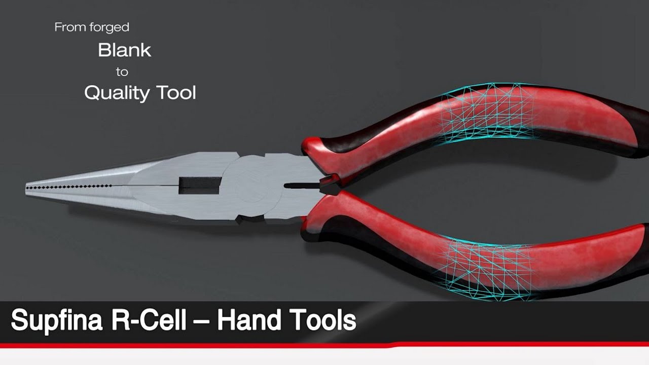 Supfina R-Cell – Automated Machining of Hand Tools