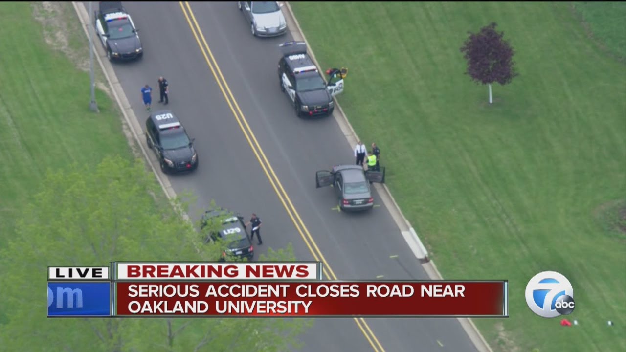 Serious accident at Oakland University