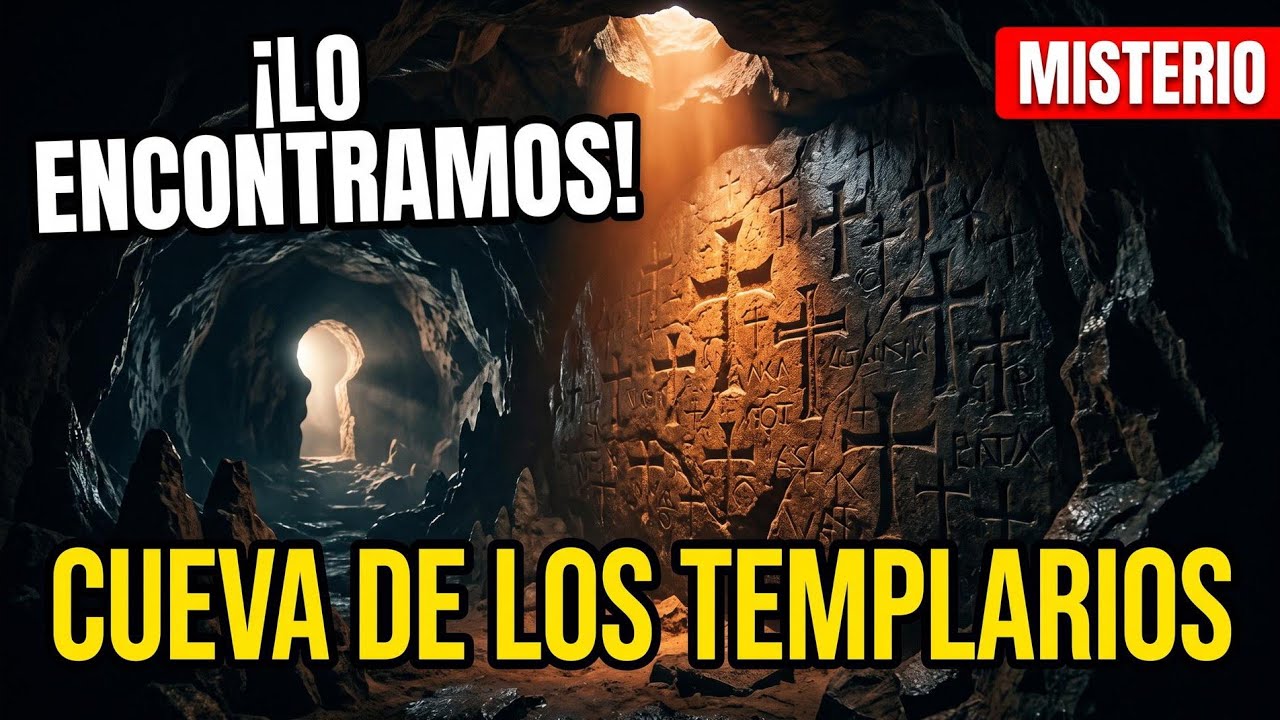 OCULTA  por siglos La Cueva De TEMPLARIOS?