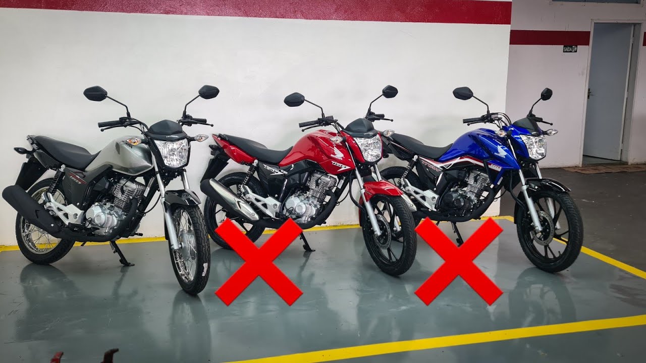 QUAL A DIFERENÇA DA START 160, FAN 160 E TITAN 160?