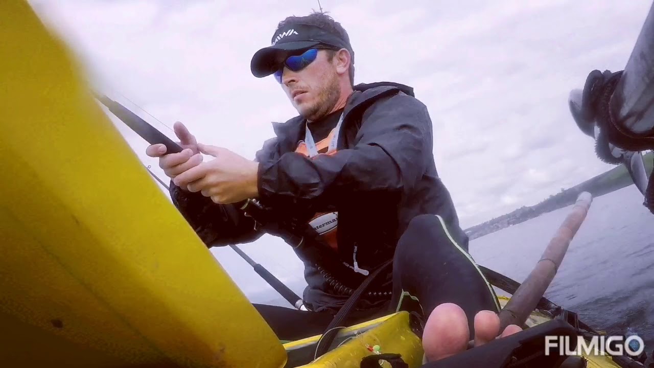 Kayak fishing for Tuna on the KZN north coast