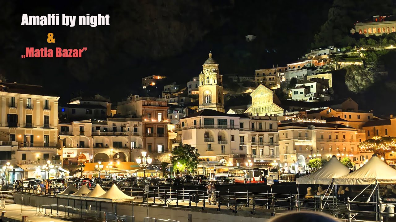 Amalfi by night & 