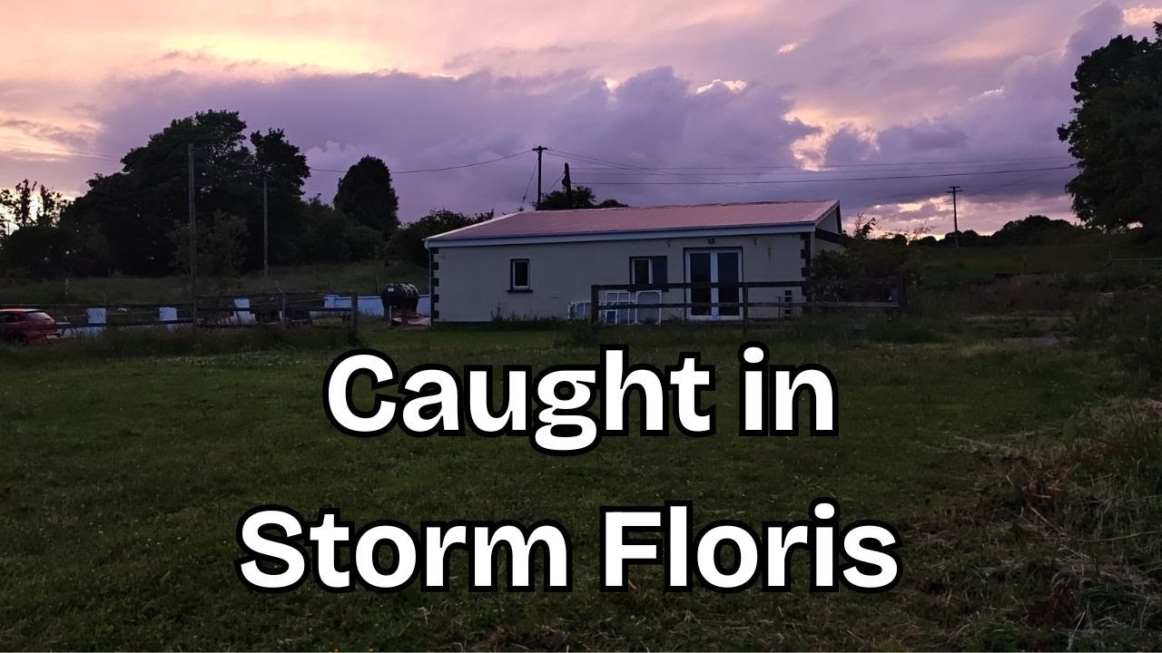 We got caught in Storm Floris - Irish Homestead & Cottage Renovation  -Ep.142