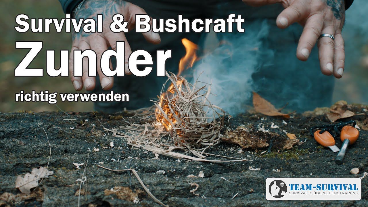Survival Basics: Die besten 4 Zunder für Feuer bei Nässe!