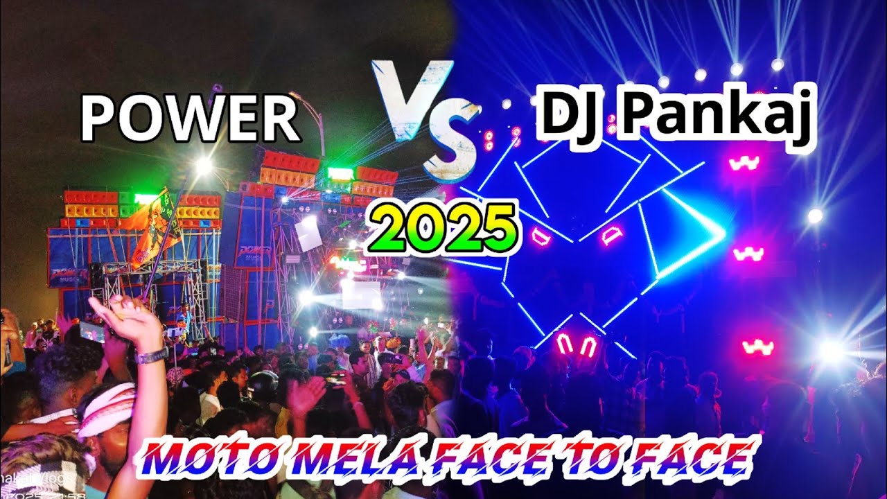 POWER VS DJ PANKAJ Moto Mela Face To Face Competition 👑কে জিতল বলো Power না Dj Pankaj🔥Moto Mela 2025