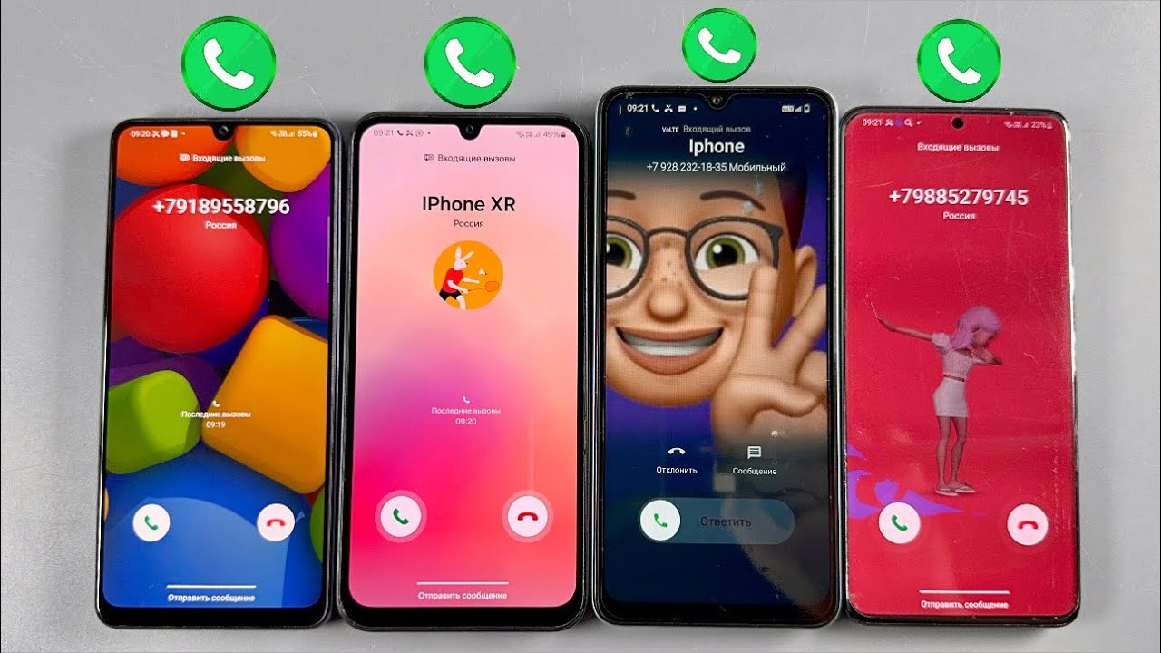 Incoming Call Samsung Galaxy A32 + Samsung A24 + Redmi A3X + Samsung Galaxy S20 Plus