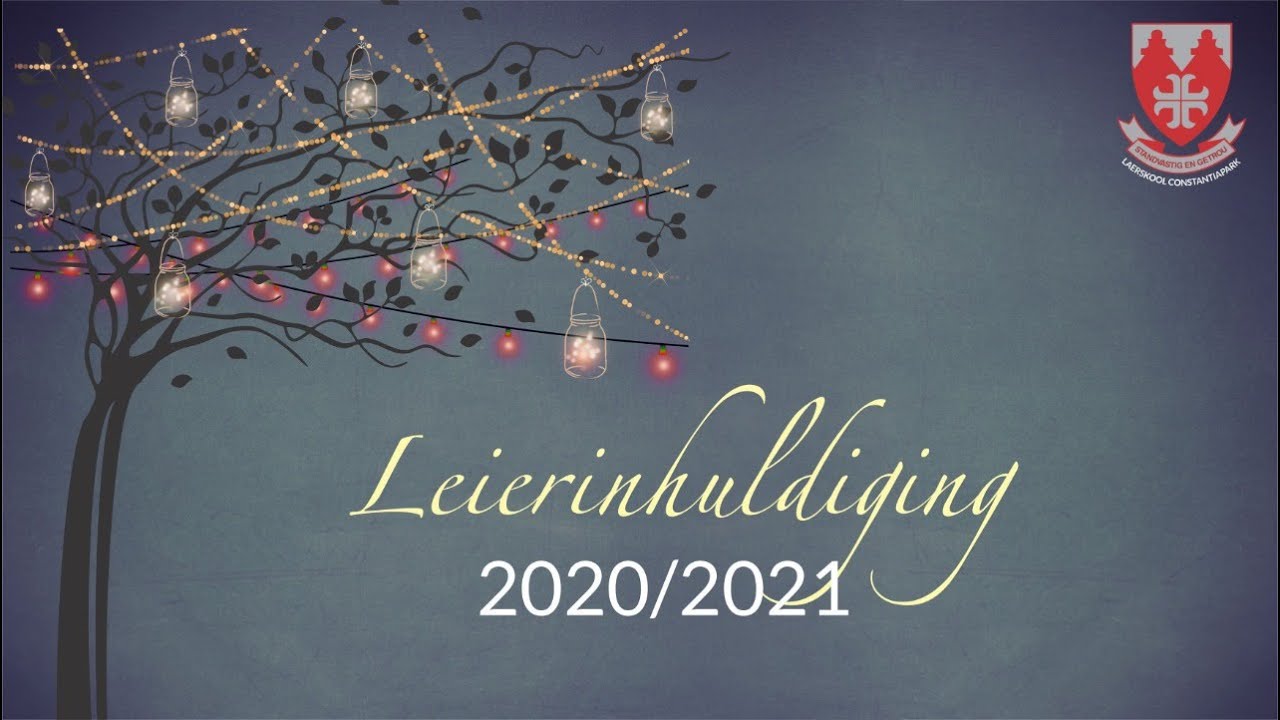 Laerskool Constantiapark Leierinhuldiging 2020/2021