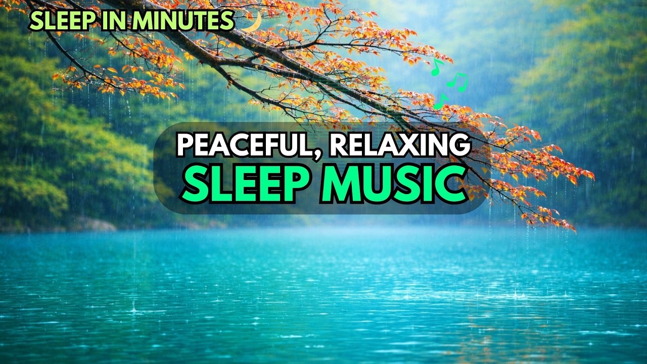 Deep Sleep Music | Slow Calming Piano for Peaceful Deep Sleep & Stress Relief