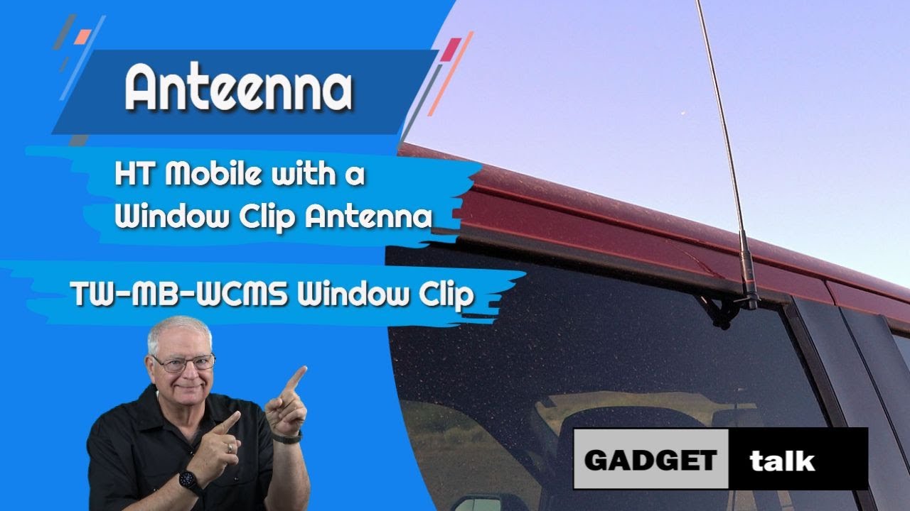 HT Mobile with a Window Clip Mount