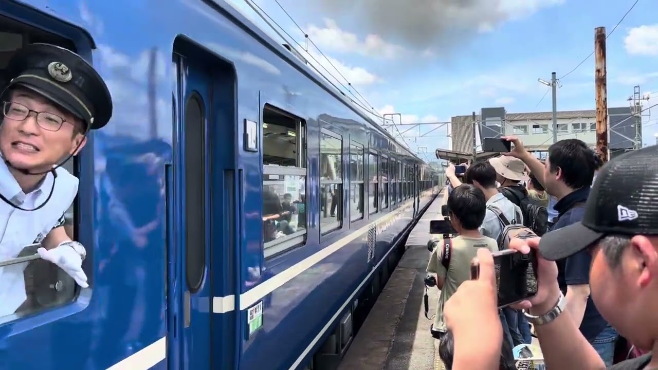 【車両故障で運転打ち切り】GV・SLぐんま横川  D51 498を先頭に高崎駅へ向けて回送（安中駅にて）