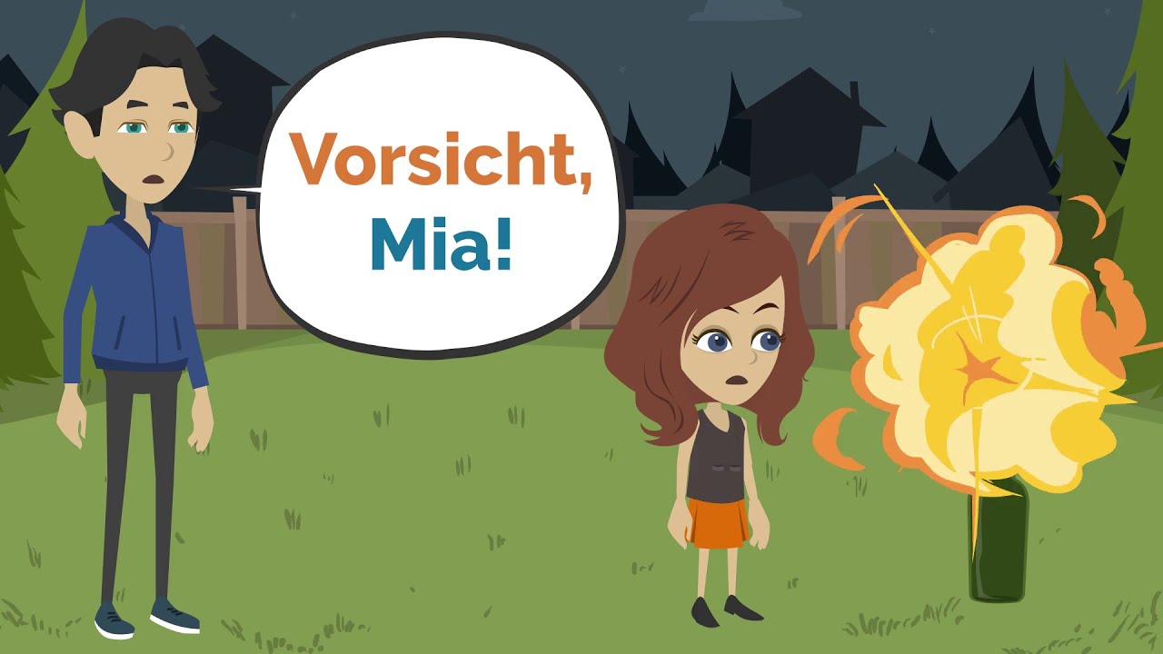 Mia hat einen Unfall!