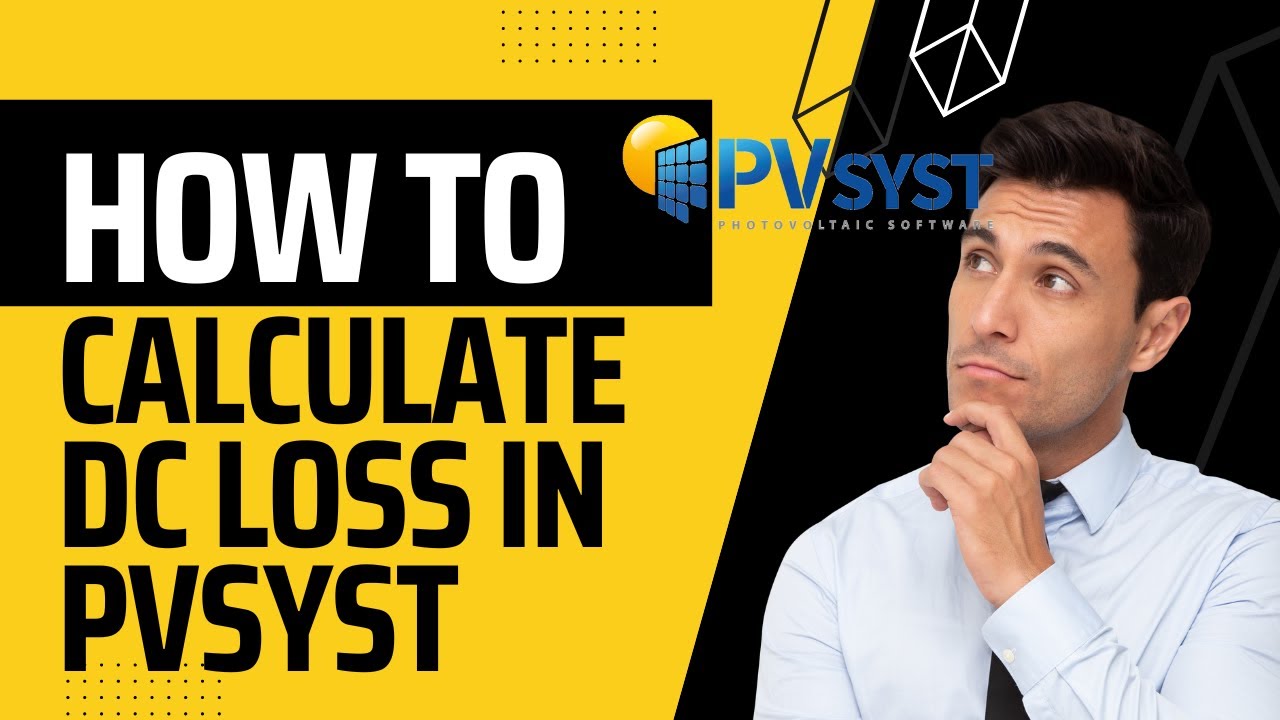 HOW TO CALCULATE DC OHMIC LOSS IN PVSYST