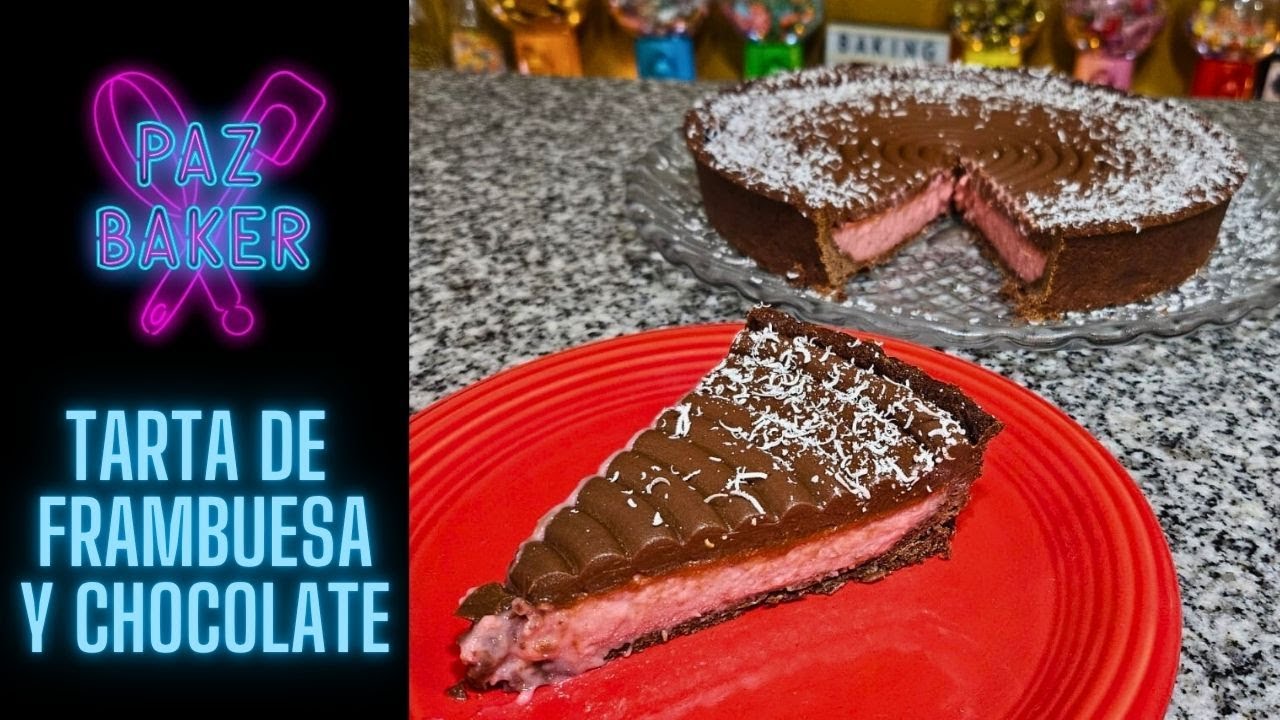 TARTA DE FRAMBUESA Y CHOCOLATE | PAZ BAKER