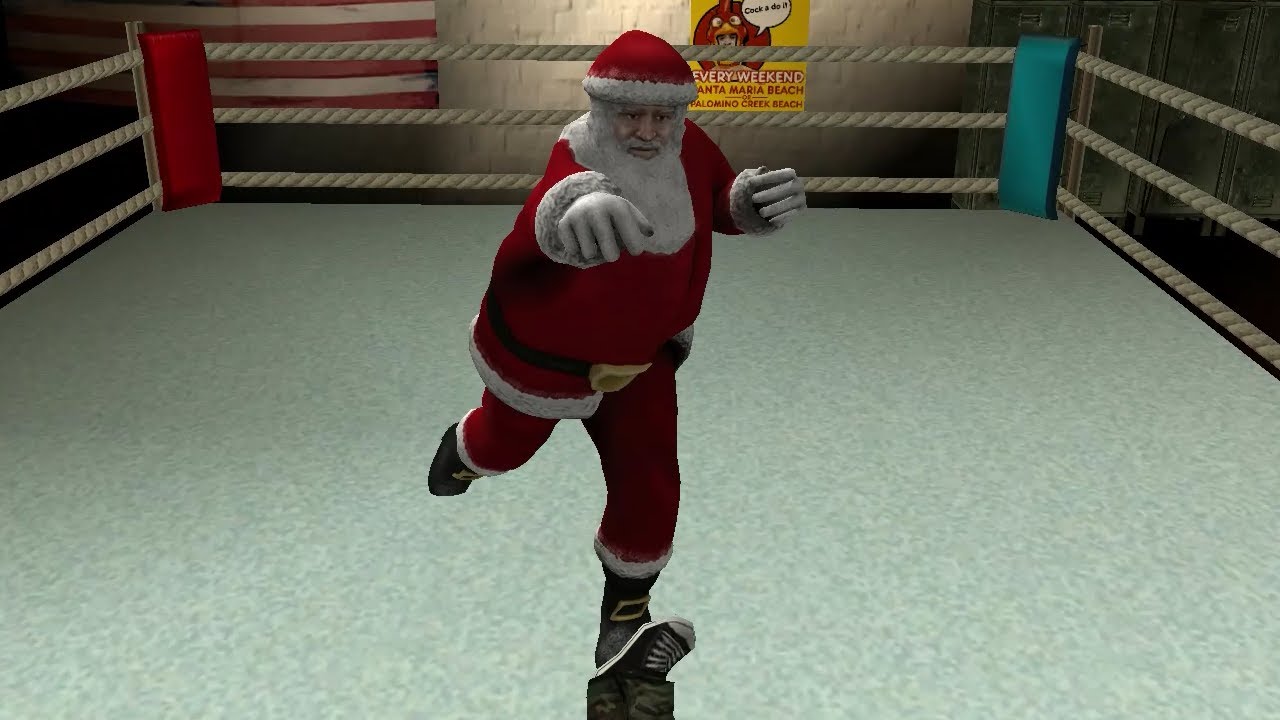 Santa Claus VS Carl Johnson - The Ultimate Boxing Match! 🎅🥊