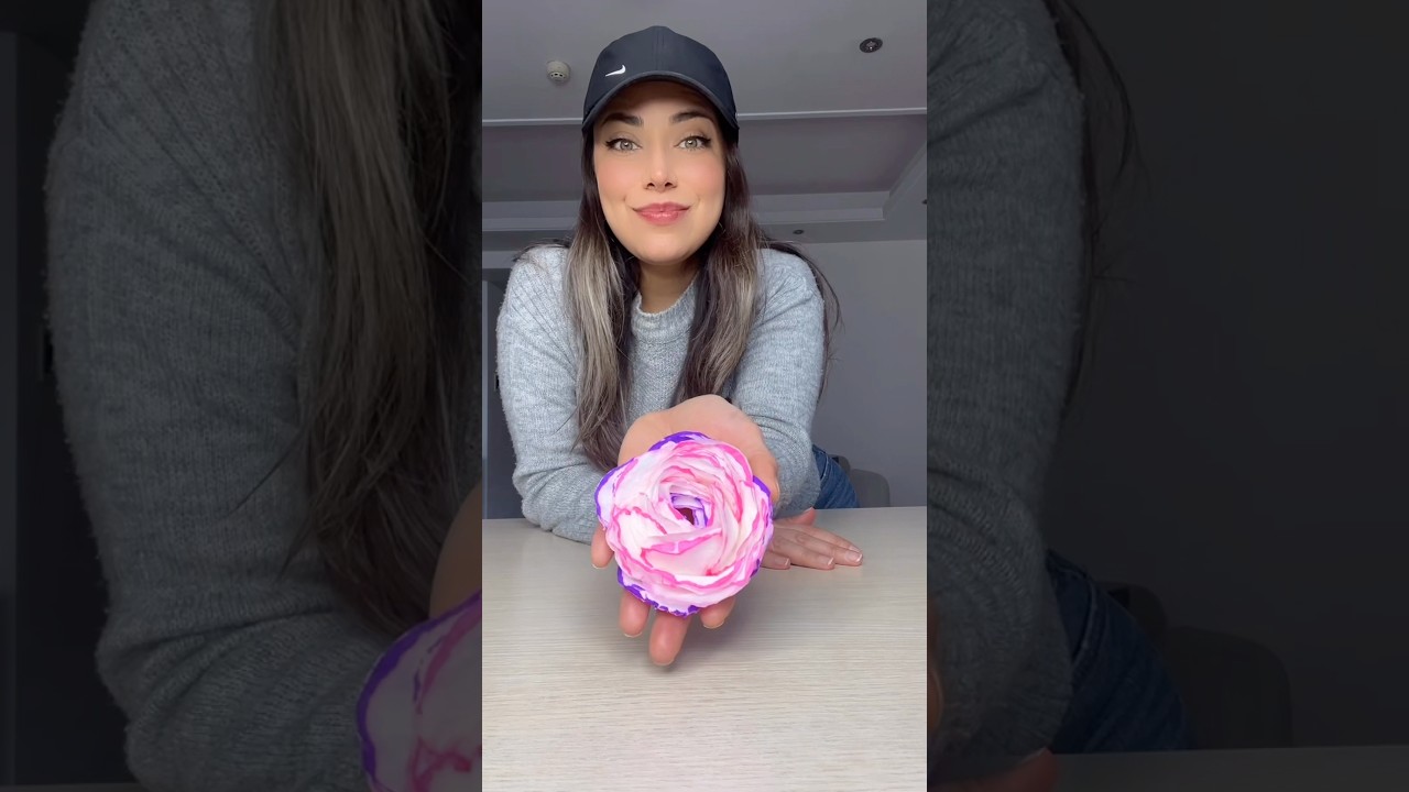 DIY paper flowers Rose (Tissue paper)🌹🥹#diy #diycraft #craftideas #shortsfeed #short #papercraft