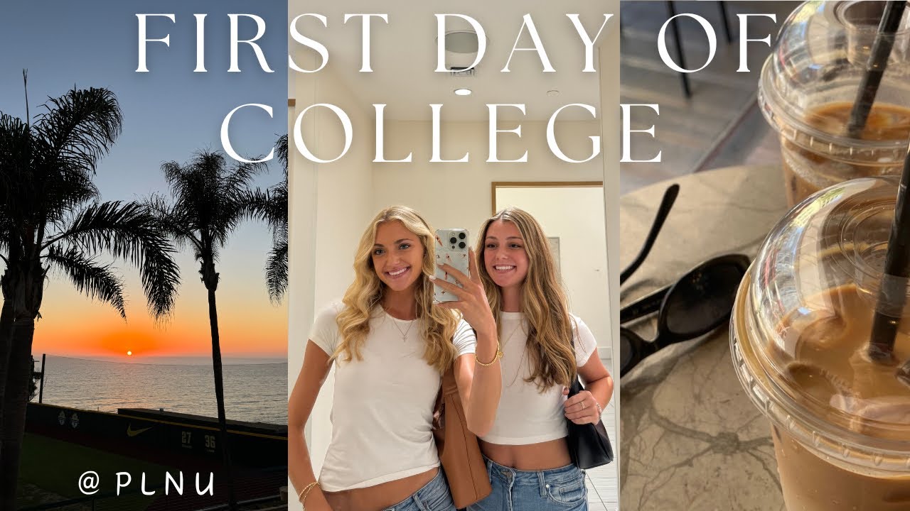 first day of COLLEGE as a FRESHMAN! (Point Loma Nazarene University) 💛💚