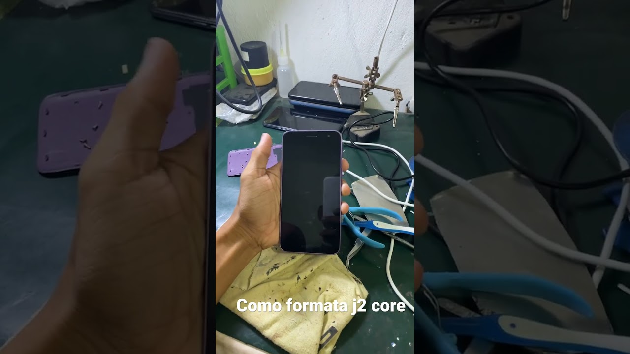 Hard reset J2 core super r&aacute;pido #android #samsung #j2core #formata&ccedil;&atilde;o #desbloqueios