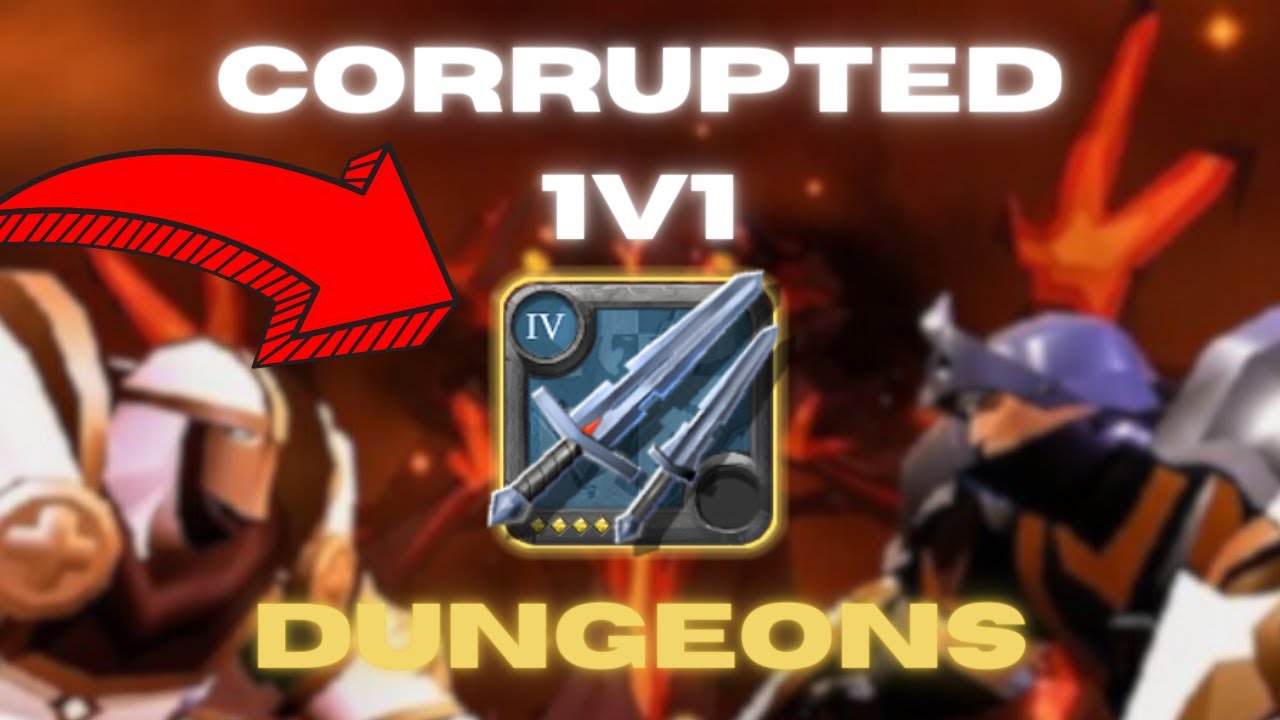🤑 Corrupted Dungeons cheap DUAL SWORDS 💩 - Albion Online