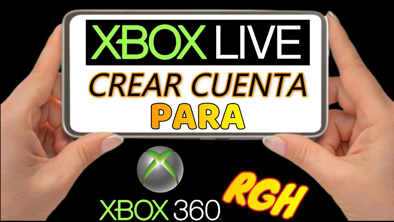 crear CUENTA de XBOX LIVE para XBOX 360, con el celular