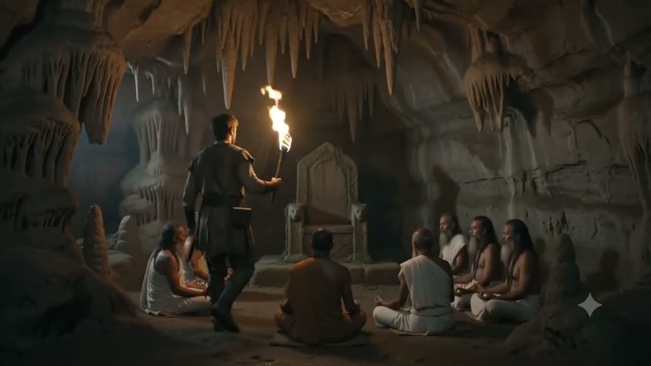 Empty throne of god