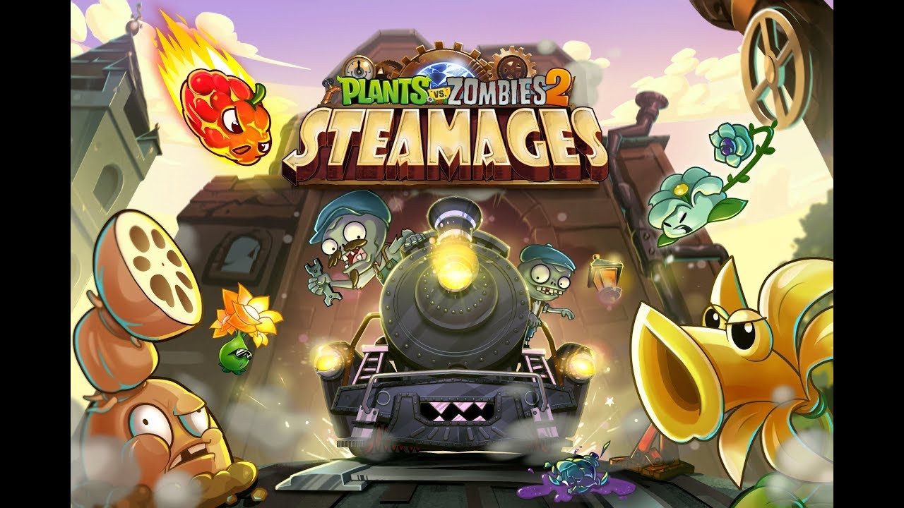 Plants vs. Zombies 2 - Steam Ages in the International Version!