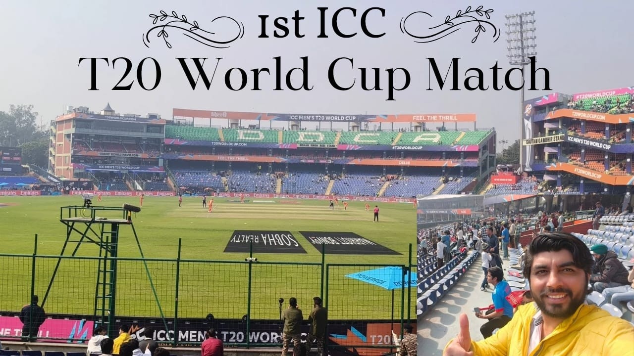 🏏 1st ICC T20 Match – Full Josh in Delhi! |
