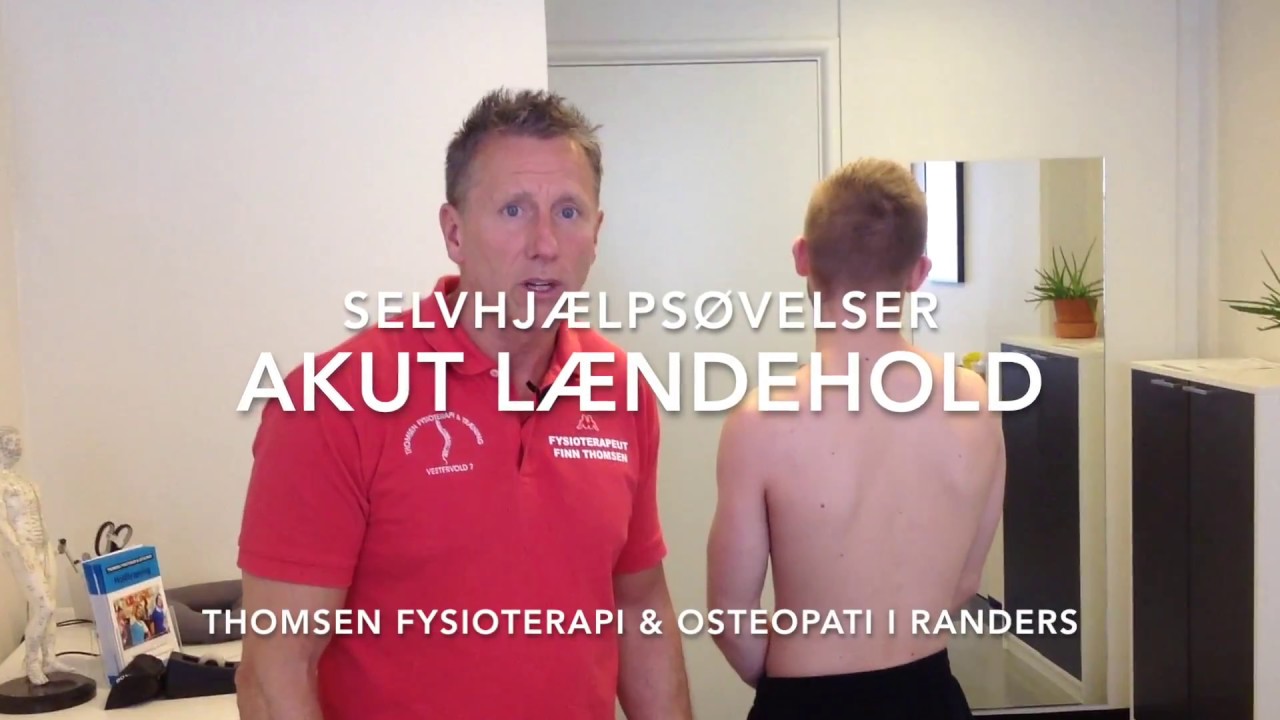 SELVHJÆLP TIL ET AKUT LÆNDEHOLD