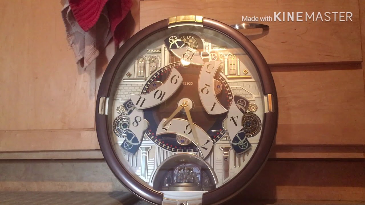 Seiko QXM377BRH all melodies pt2