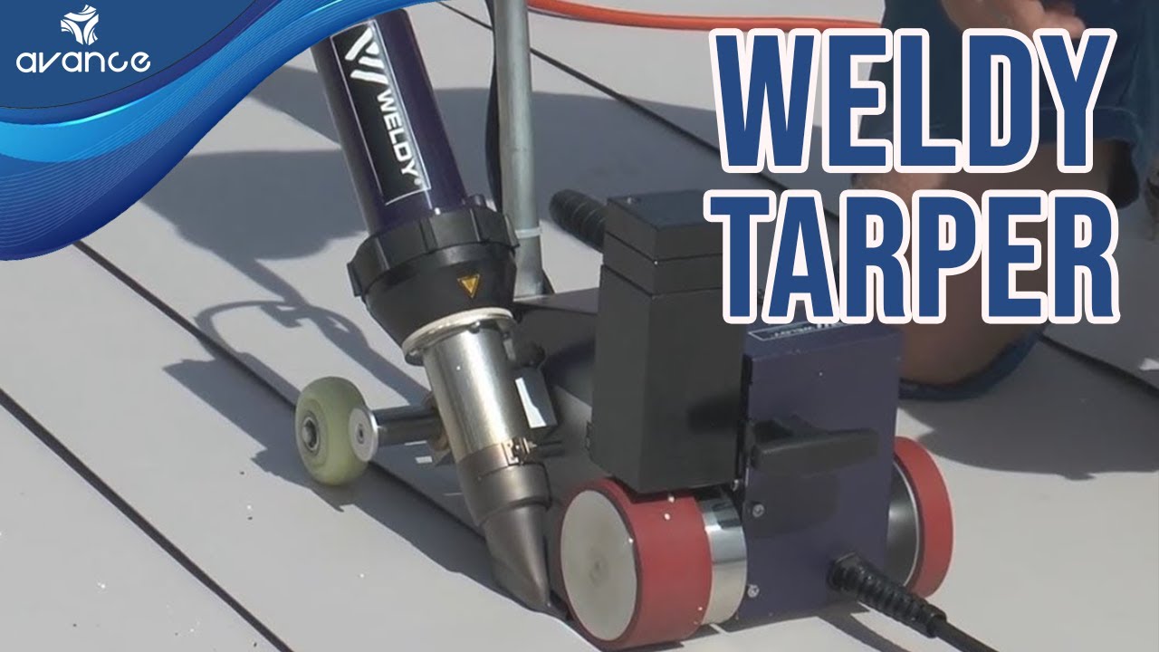Equipo para sellado de lonas WELDY TARPER - Ratón de aire caliente para vulcanizado