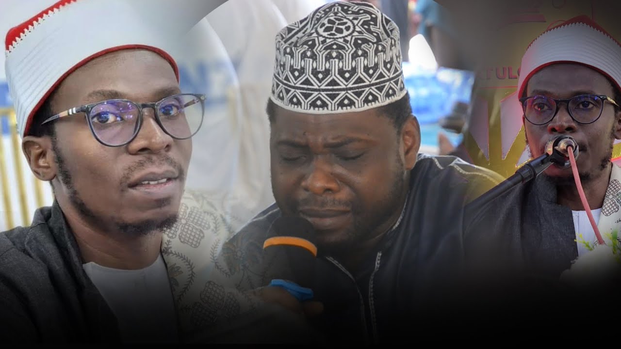 QARI ABDALLAH MVUONI AKISOMA QURAN KWA HISIA MBELE YA MUFTI KATIKA MAZIKO YA SHEIKH ABDALLAH DAUD