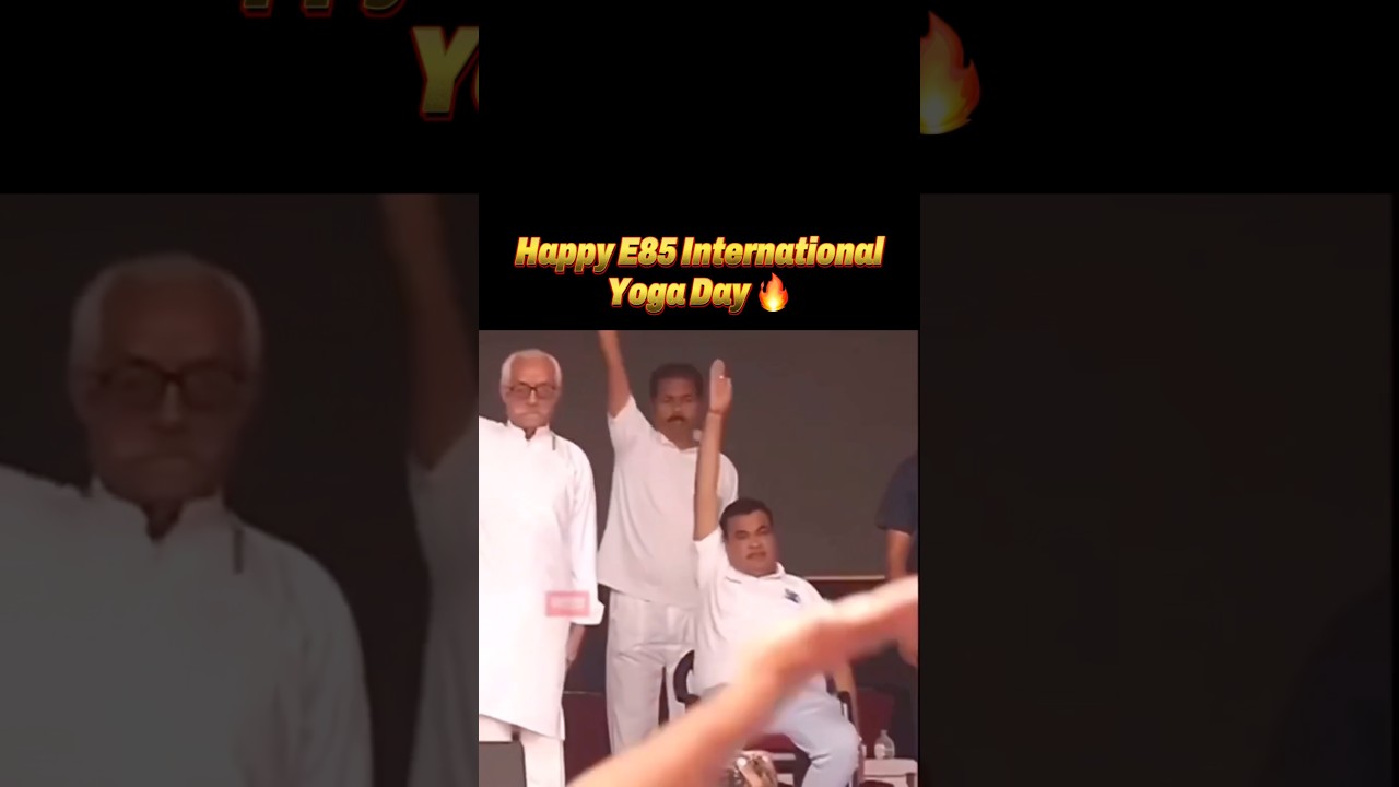 Happy E85 International Yoga Day 🔥