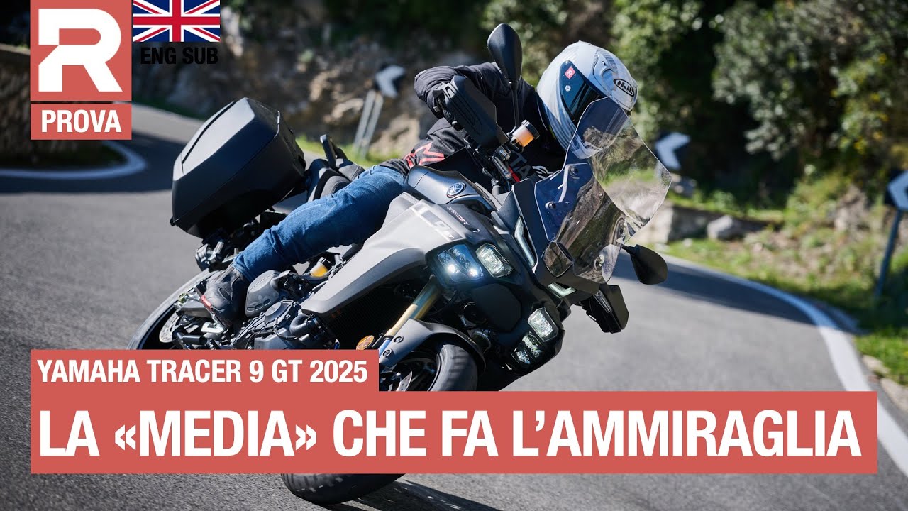 Yamaha Tracer 9 GT 2025 - prova - in sella alla crossover media più equipaggiata di tutte.