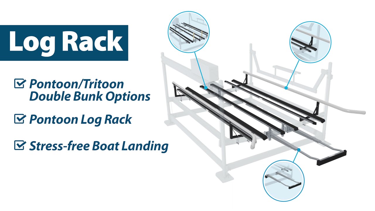 Pontoon Log Rack