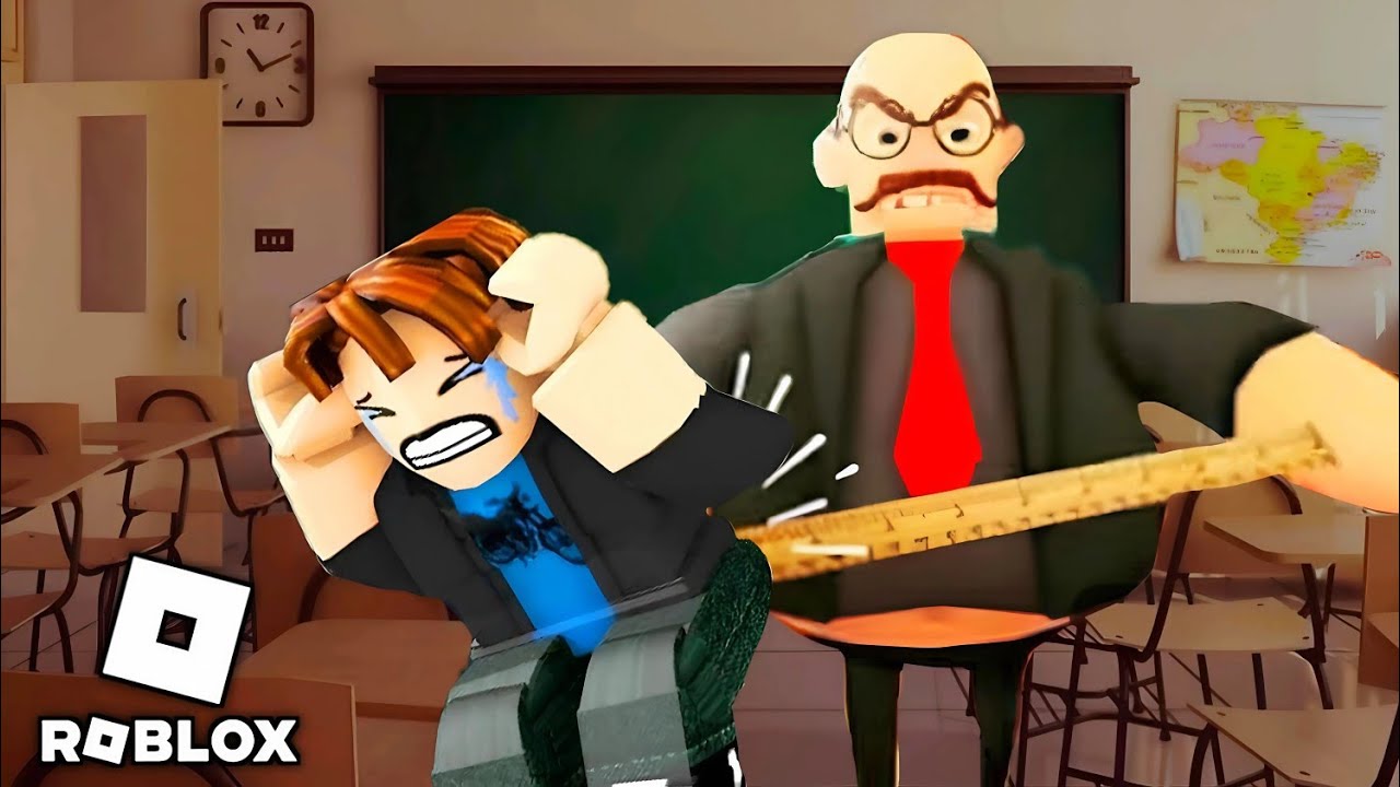 We Tried To Escape School Obby In Roblox Game 😱