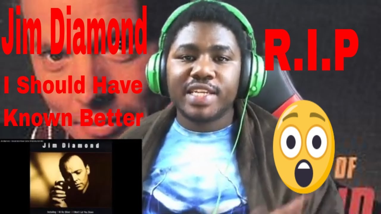 Black Guy Reacts To Jim Diamond - I Should Have Known Better | R.I.P