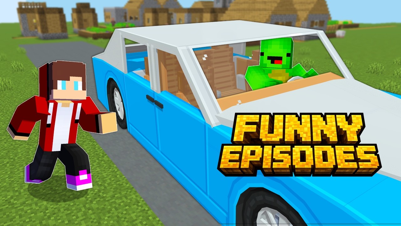 JJ and Mikey Surviving 100 DAYS CHALLENGE in Minecraft / Maizen