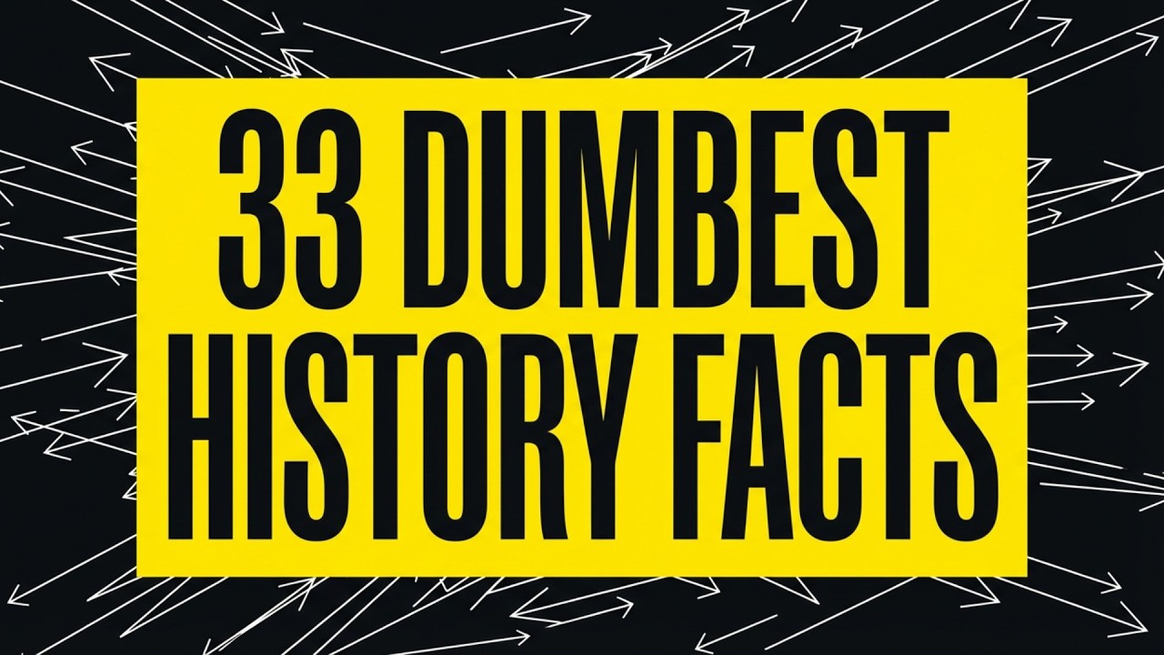 33 Weirdest History Facts